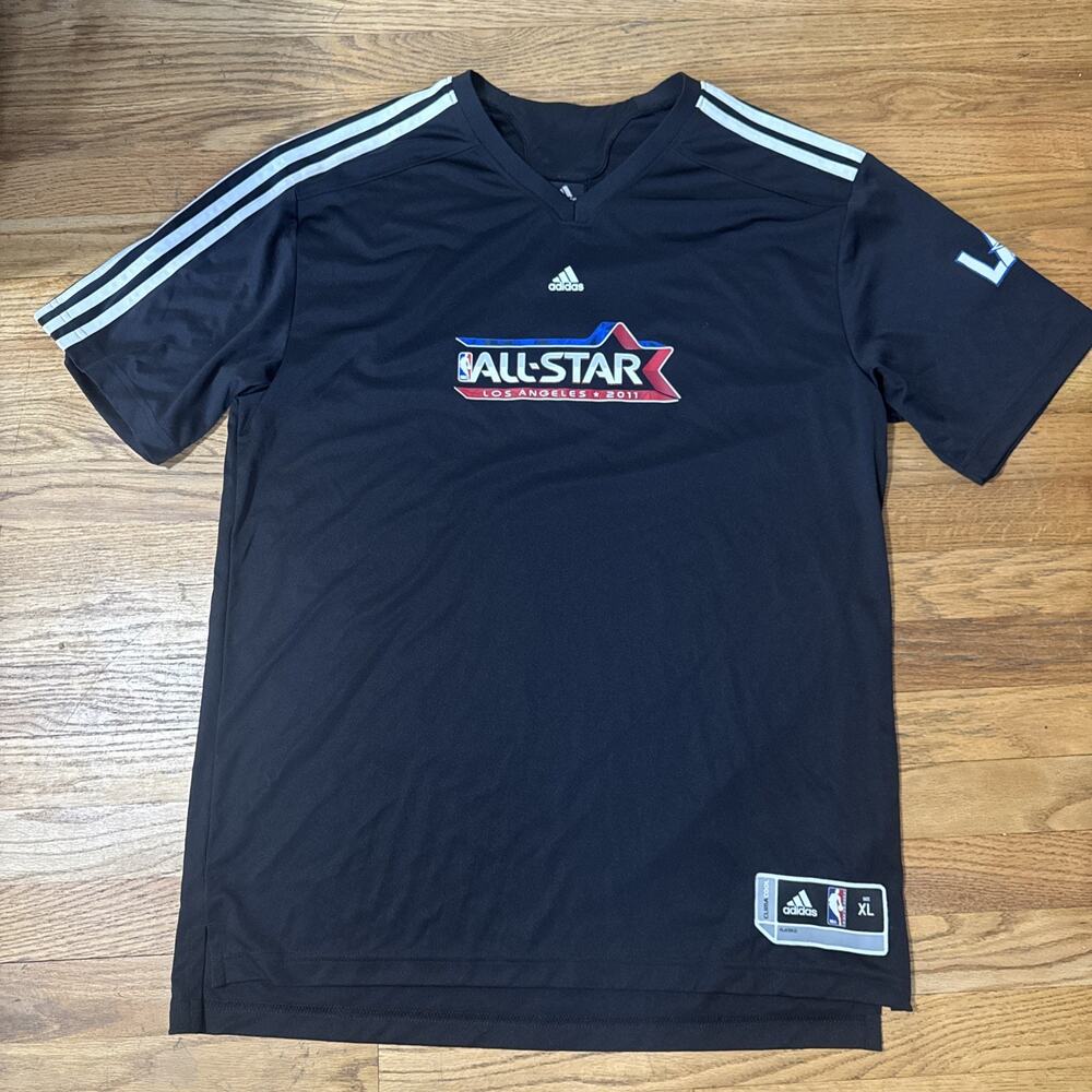 NBA Los Angeles 2011 All Star Adidas Warm Up Shooting Shirt XL NWT